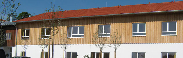 Seniorenheim / Pflegeheim Gut Schaigwall als Hybridbau von SÄBU Holzbau.