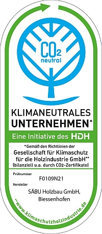 SÄBU Holzbau - ein klimaneutrales Unternehmen