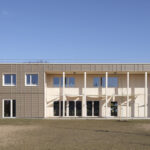 Erweiterung Mittelschule Garching - modularer Holzsystembau