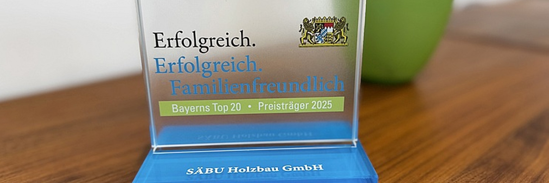 Bayerns TOP 20 I SÄBU Holzbau ist Preisträger 2025